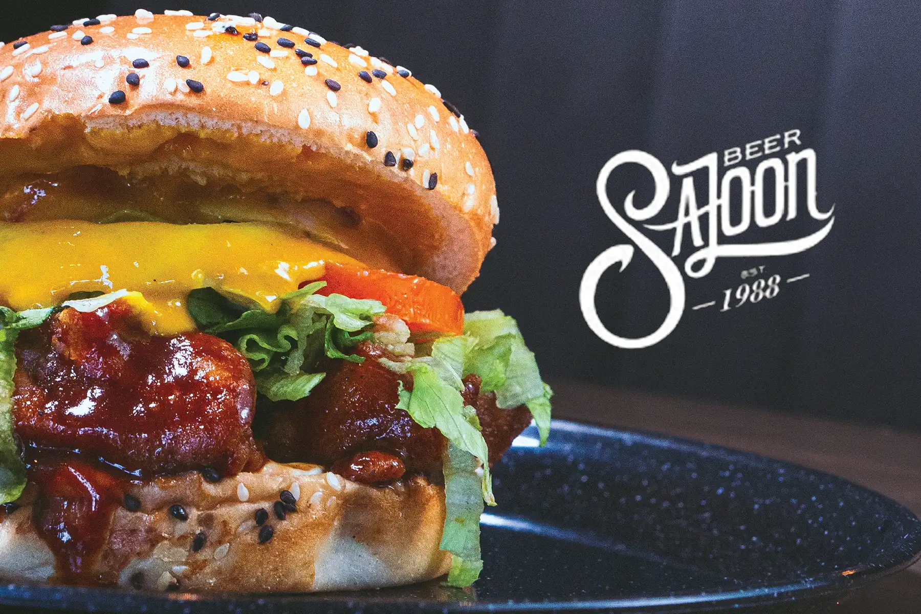 Hamburguesa de Beer Saloon