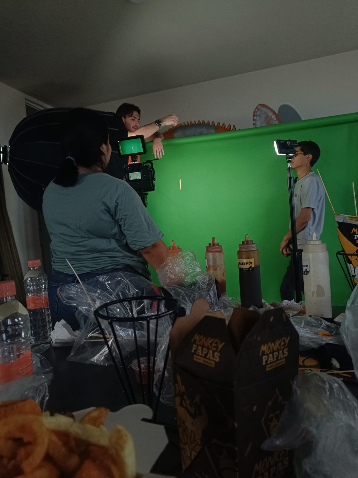 Grabación en pantalla verde