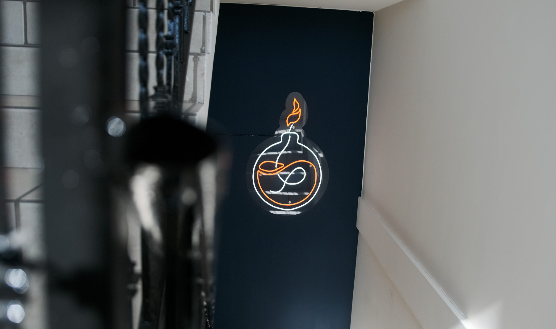 Logo de Pasta con luz led