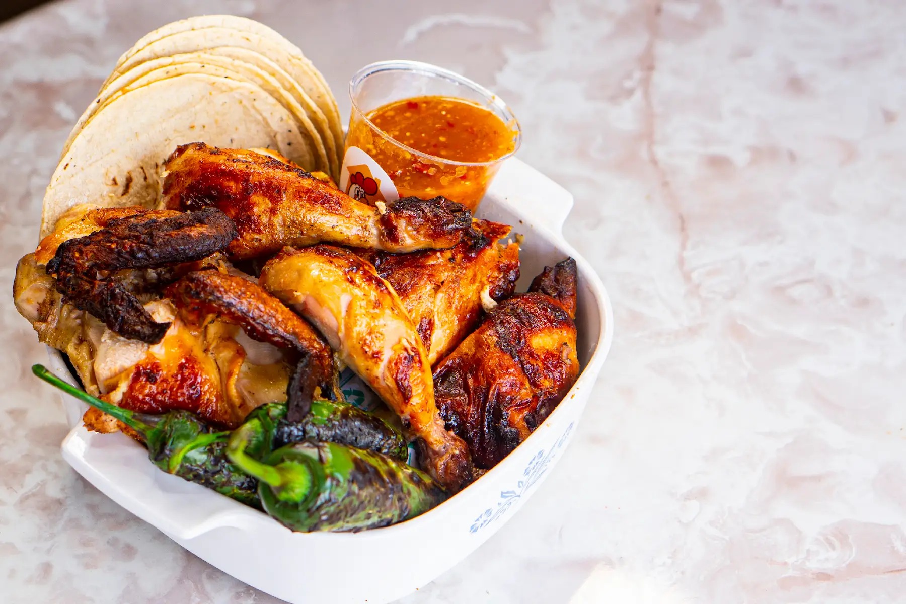 Pollo de La Casa del Pollo