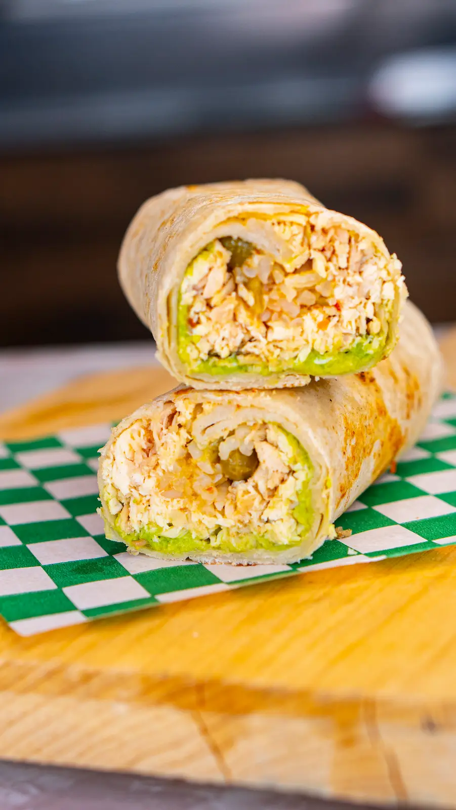 Burrito de La Casa del Pollo