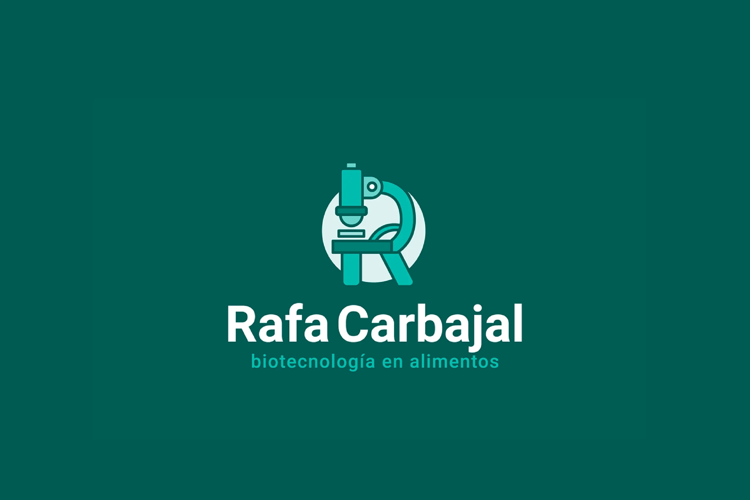 Logotipo creado para Rafa Carbajal