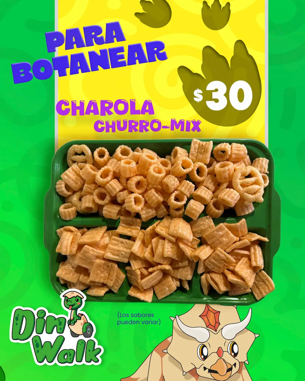 Ejemplo de diseño de Dino Walk