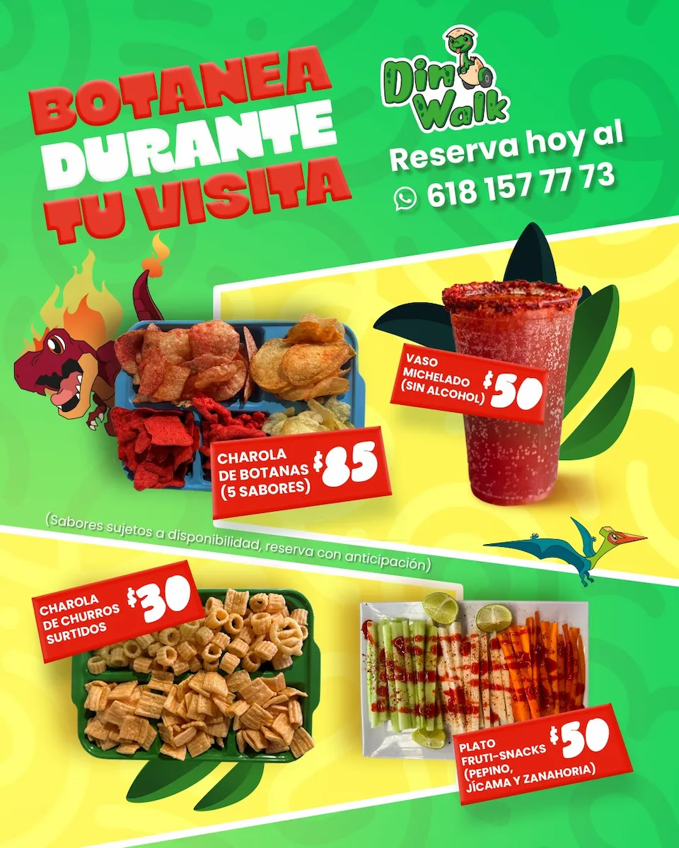Ejemplo de diseño de Dino Walk
